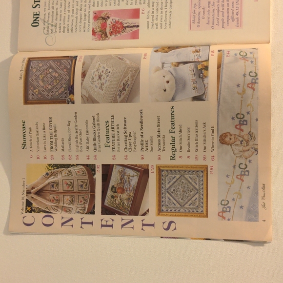 Just CrossStitch Magazine June 2000 - Picture 3 of 16